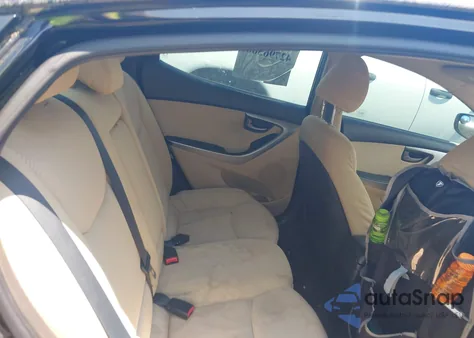 2012 Hyundai Elantra Gls/Limited from USA, damaged, VIN 5NPDH4AE0CH092620